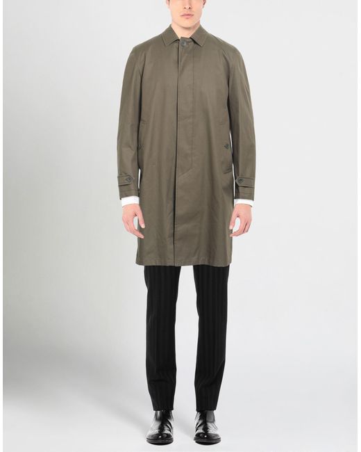 Herno Gray Overcoat & Trench Coat for men
