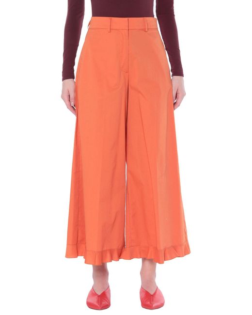 L'Autre Chose Orange Pants