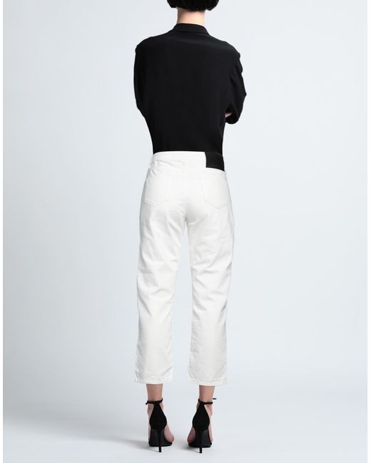 Pantalon en jean Karl Lagerfeld en coloris White