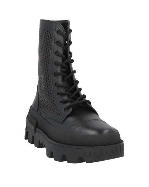 Moncler Black Ankle Boots