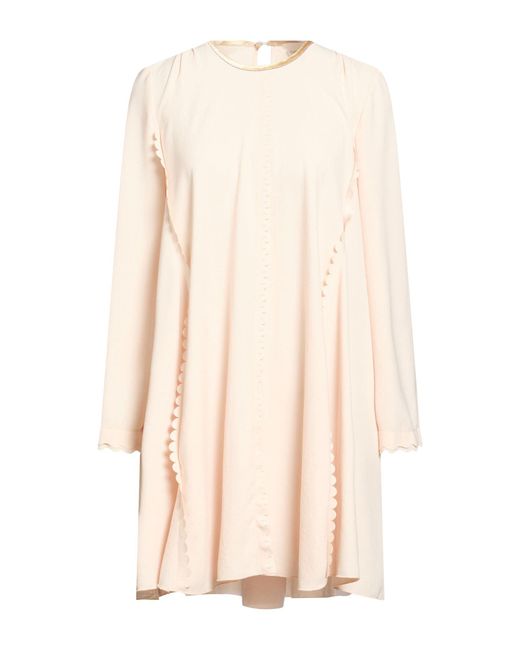 Forte_forte Natural Mini Dress Polyester