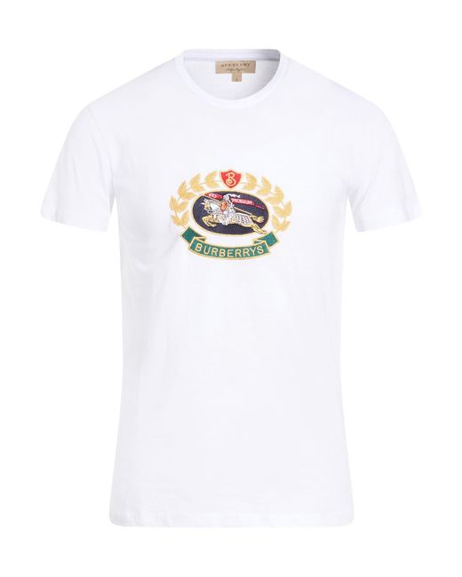 Burberry White T-Shirt for men