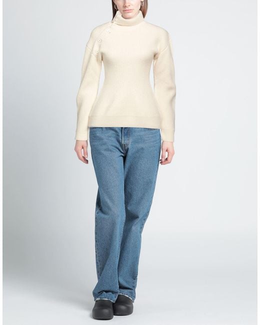 Jil Sander Natural Turtleneck
