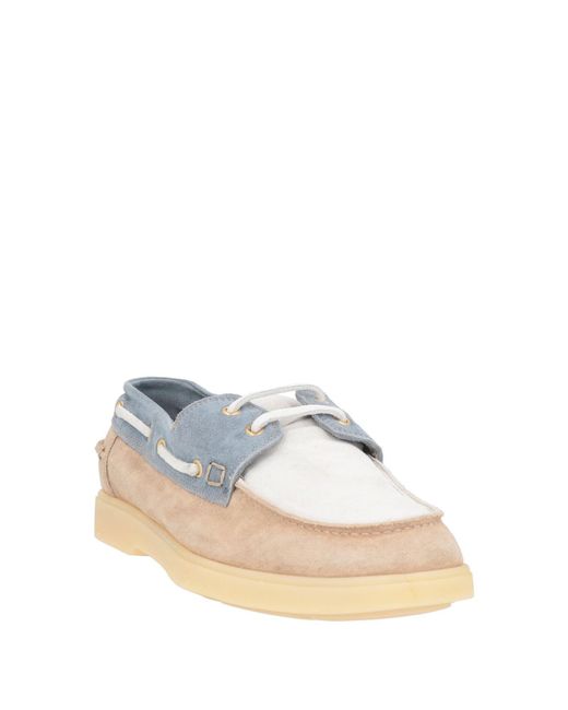 Eleventy White Loafers Leather for men
