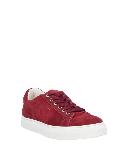 Santoni Red Sneakers for men