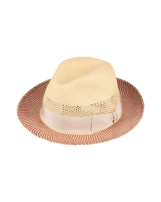 Borsalino Natural Hat Straw for men