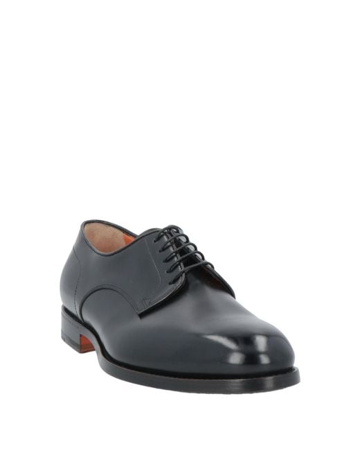 Santoni Gray Lace-up Shoes for men