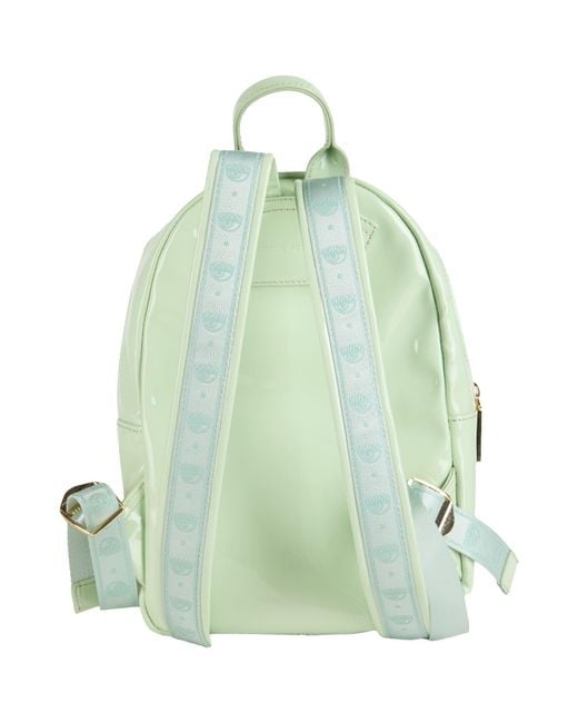 Chiara Ferragni Green Backpacks