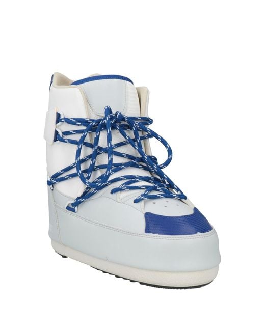 Moon Boot Blue Ankle Boots