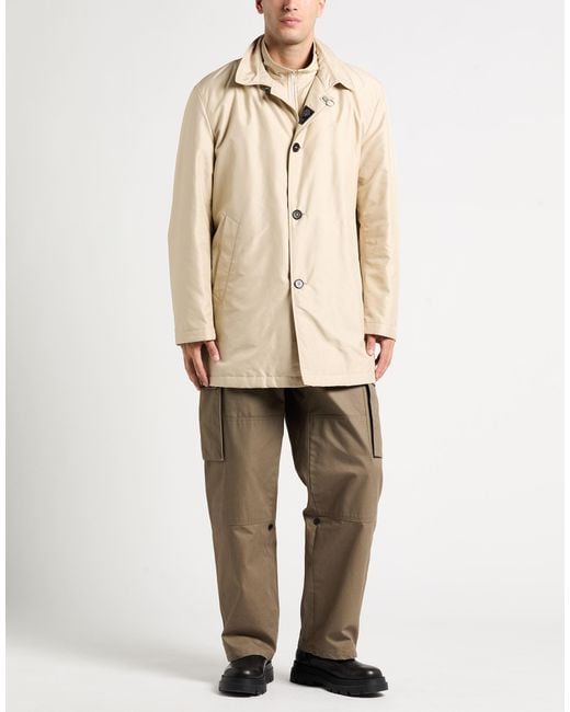 Fay Natural Overcoat & Trench Coat for men