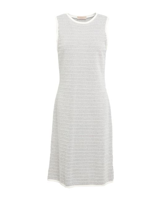Purotatto White Mini Dress Cotton