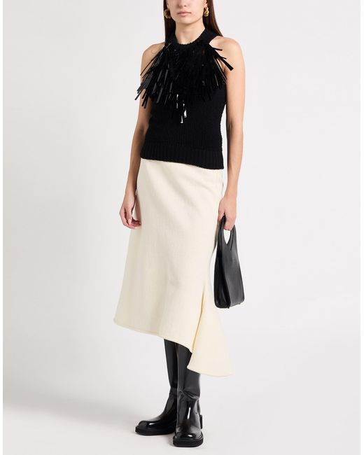 Jil Sander Black Top Cotton, Elastane