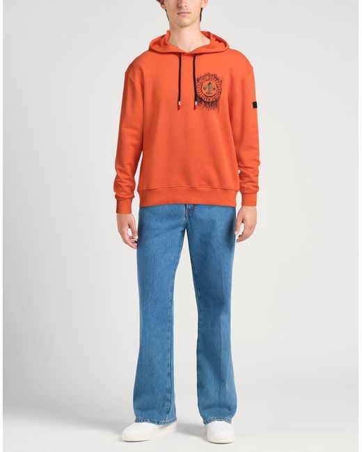 Sudadera Bruno Manetti de hombre de color Orange