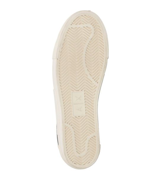 ARMANI EXCHANGE White Sneakers Polyester, Polyurethane, Polyamide, Elastane