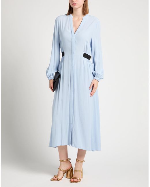 Karl Lagerfeld Blue Midi Dress