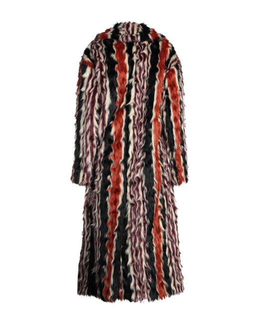 Missoni Red Shearling & Teddy