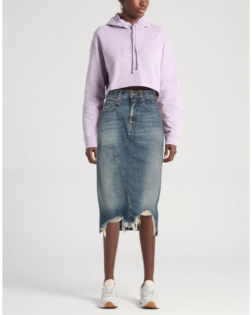 R13 Blue Denim Skirt