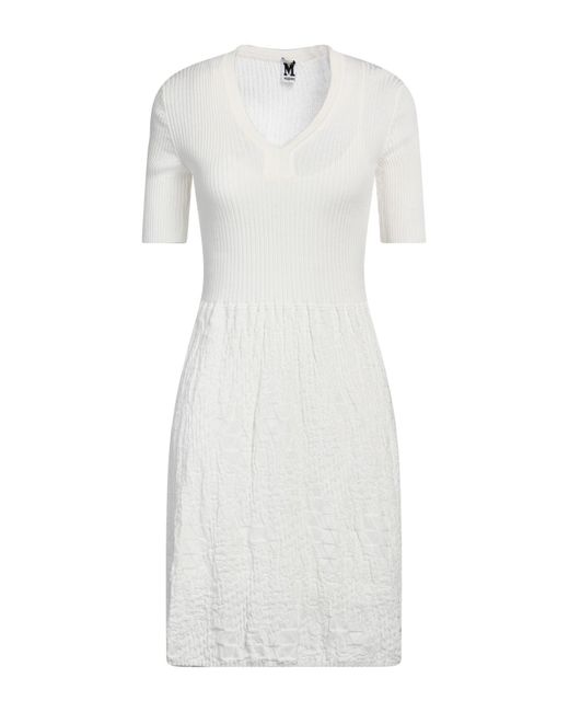 Robe courte Missoni en coloris White