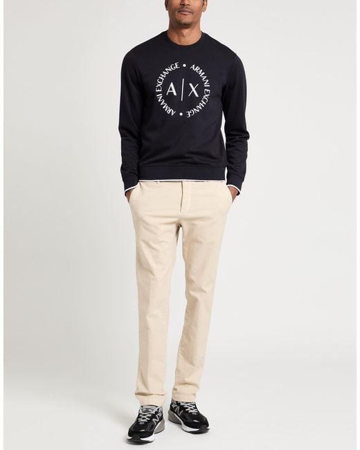 ARMANI EXCHANGE Blue Sweatshirt for men
