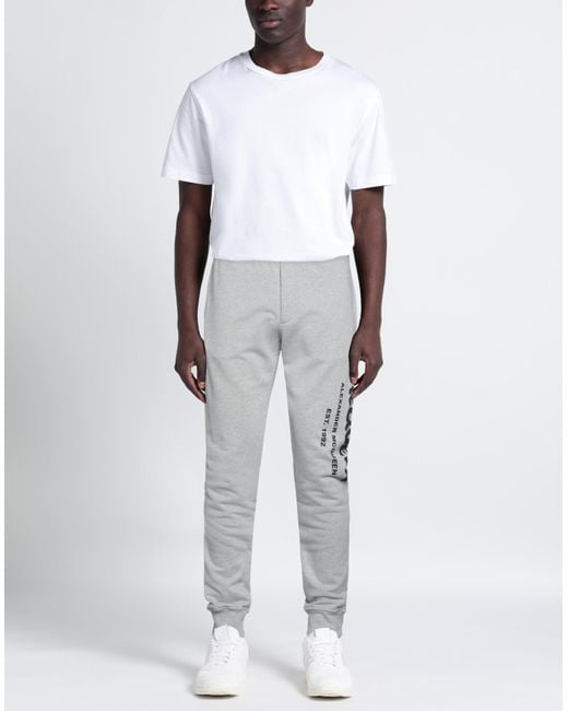 McQueen Gray Trouser for men