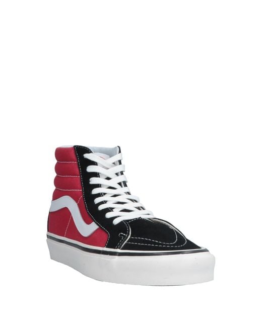 red high top vans men