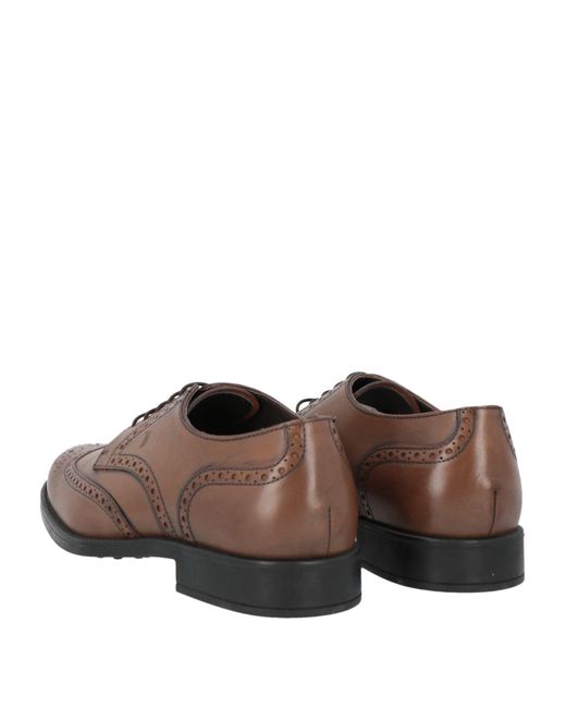 Zapatos de cordones Tod's de hombre de color Brown