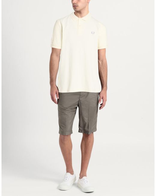 FRED PERRY x COMME des GARÇONS White Polo Shirt for men