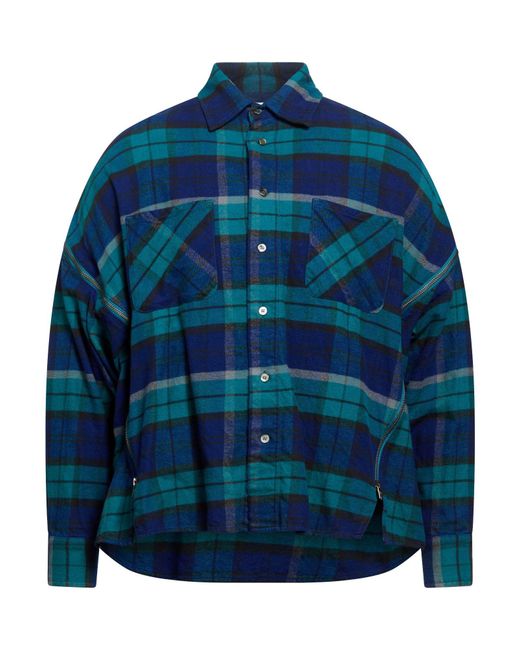 Facetasm Blue Shirt for men