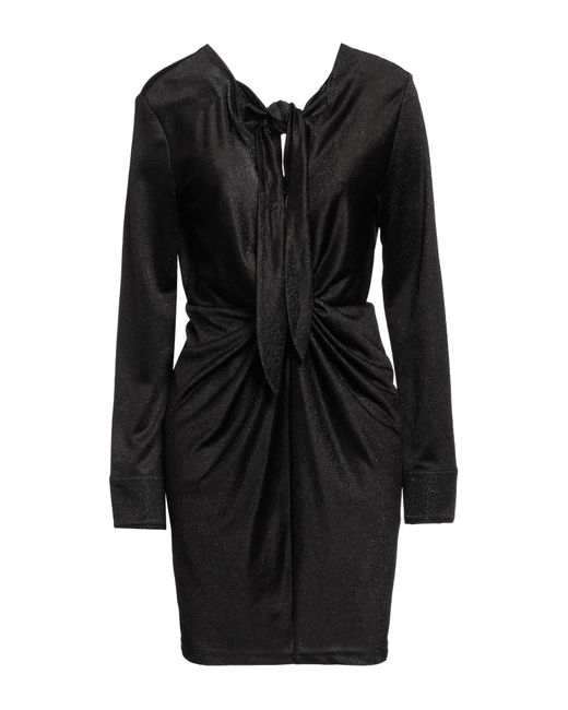 Isabelle Blanche Black Mini-Kleid
