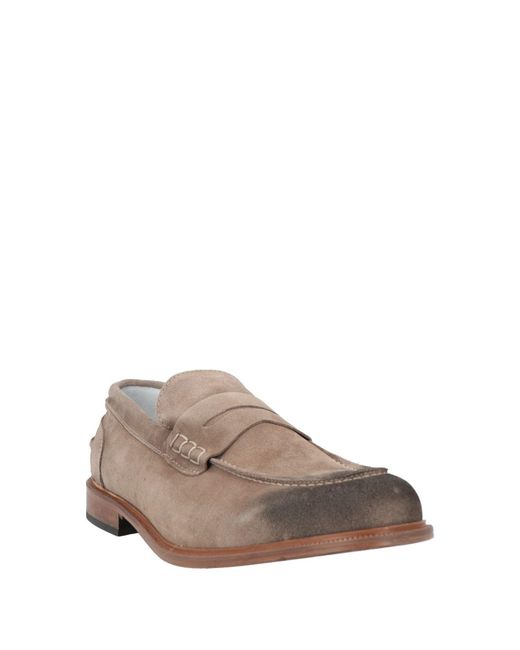 Roberto Botticelli Gray Loafers for men