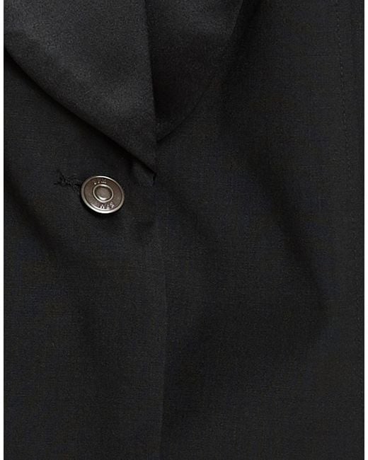 8pm Black Blazer Polyester, Wool, Elastane