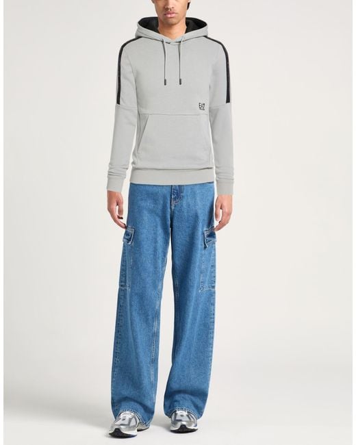 EA7 Gray Sweatshirts for men