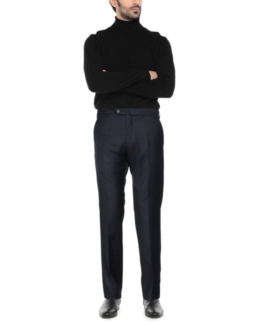 Caruso Blue Pants for men