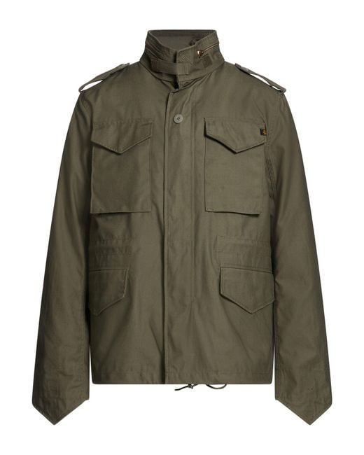 Alpha Industries Green Jackets for men
