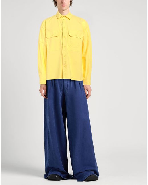 Neil Barrett Yellow Shirt for men