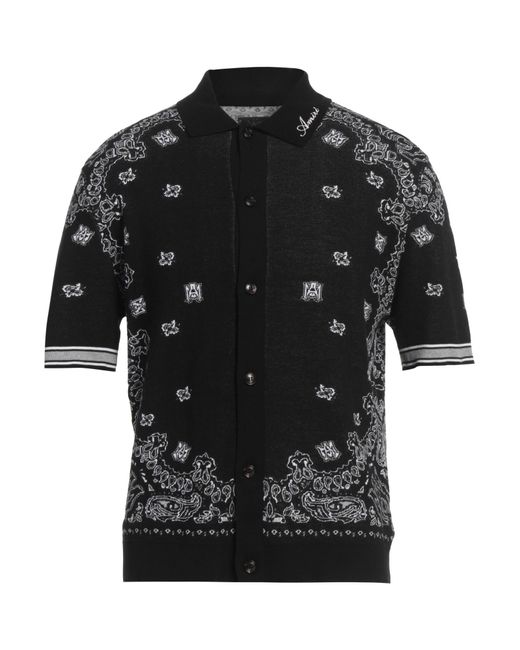 Amiri Black Shirt Cotton for men