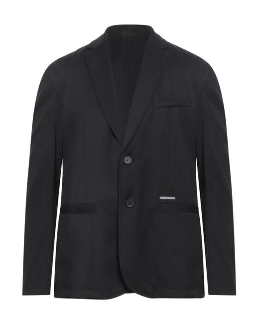 ARMANI EXCHANGE Black Blazer for men