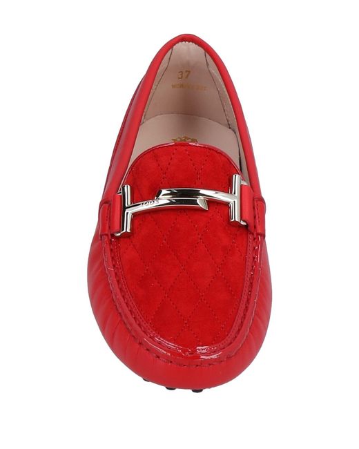 Tod's Red Loafer