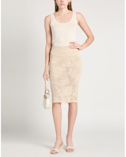Blumarine Natural Midi-Rock