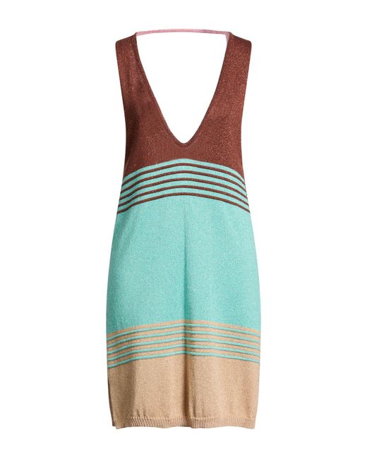 Akep Blue Mini Dresses