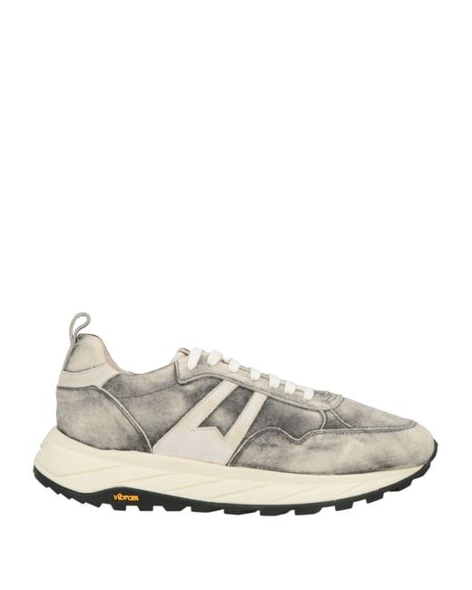 Moma White Sneakers Leather for men
