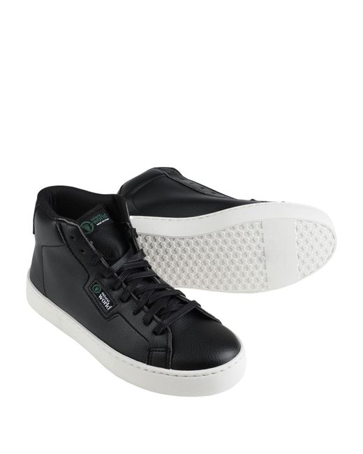 Natural World Black Trainers