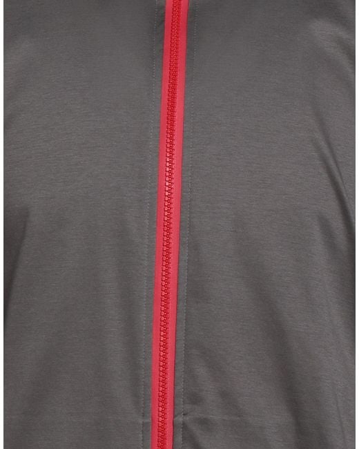 Kiton Gray Sweatshirt Cotton, Elastane for men