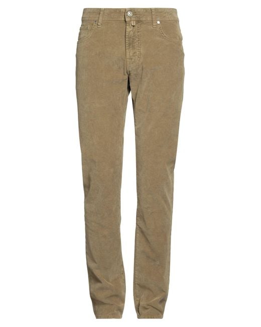 Jacob Cohen Natural Pants Cotton, Elastane for men
