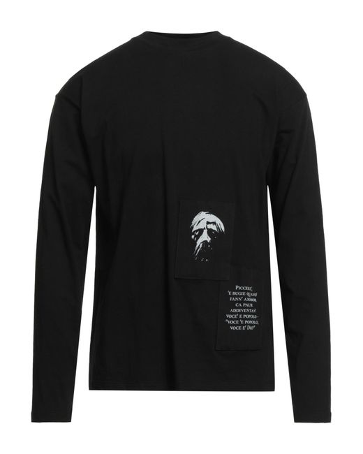 Isabel Benenato Black T-shirt for men