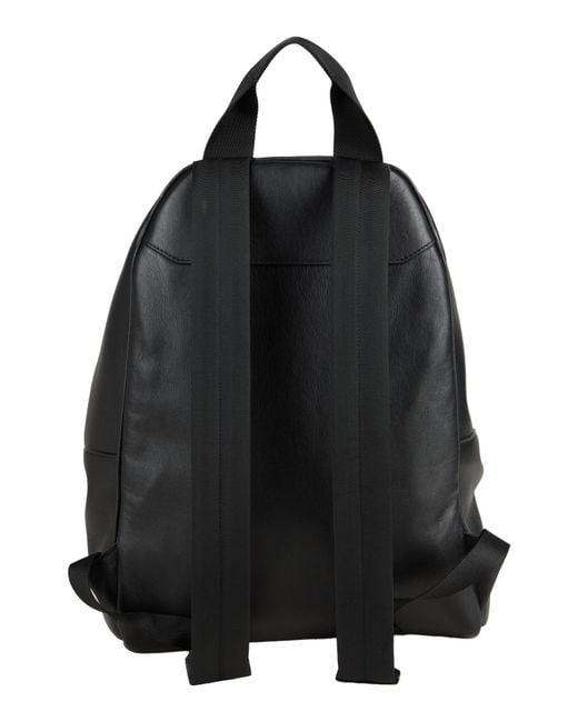 Roberto Cavalli Black Backpack Leather for men