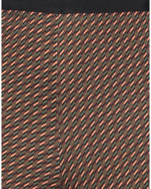 Siyu Brown Pants Viscose, Polyamide, Elastane