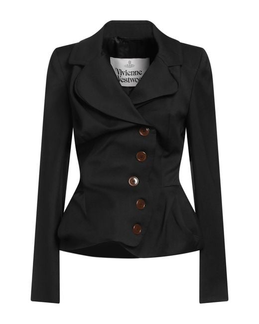 Vivienne Westwood Black Blazer Virgin Wool