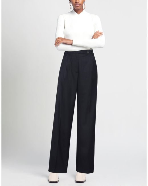 Department 5 Blue Pants Polyester, Viscose, Elastane