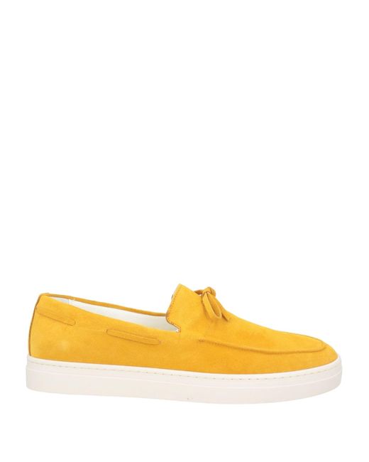 Barbati Yellow Loafers for men